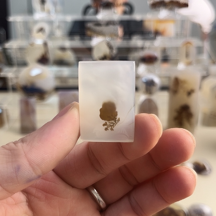 玛瑙/玉髓吊坠(不含链)未镶嵌