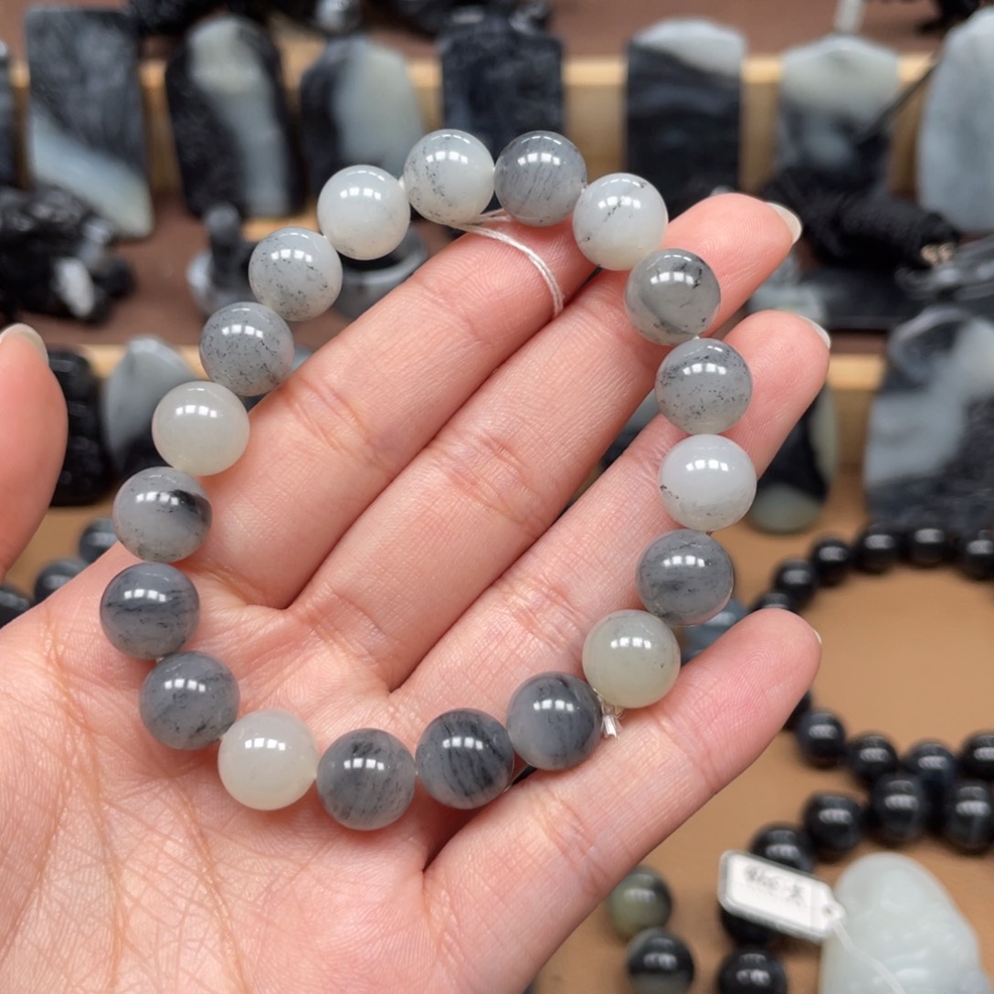 和田玉手链未镶嵌