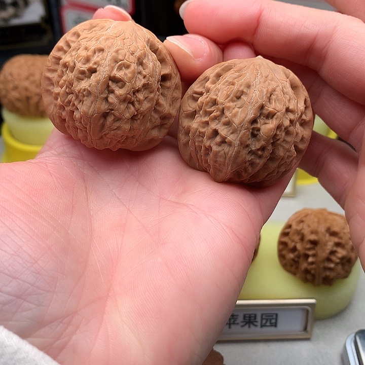 吊坠文玩核桃40尺全品铁锤649号