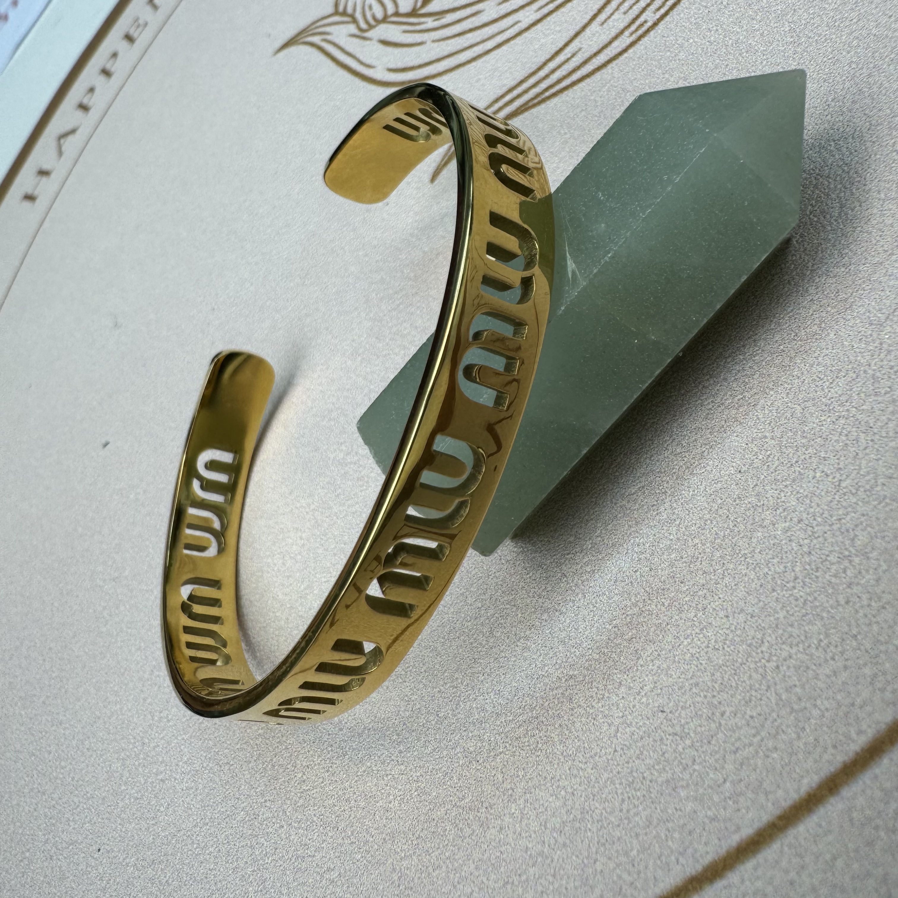 钛钢手镯 【清孤直播间】轻奢时尚 气质百搭 A034梦幻花园