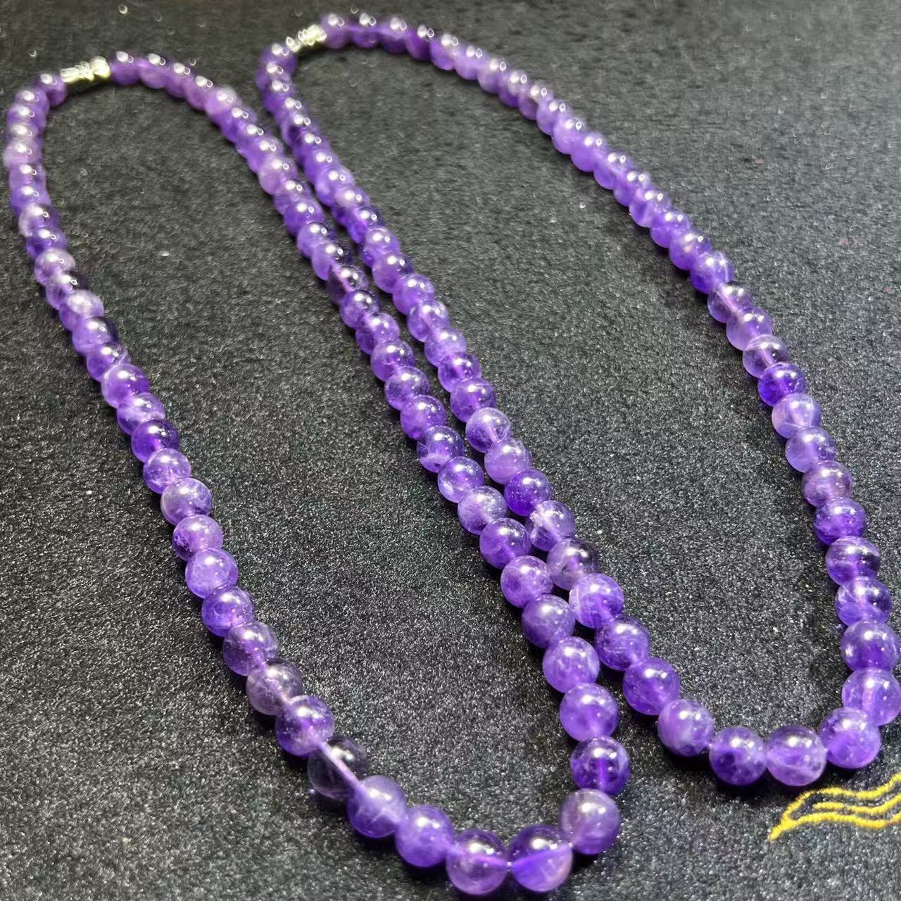 C3915【任会长珠宝】极光47紫龙醇晶紫水晶项链-多样性只发一件