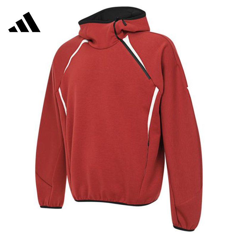 adidas阿迪达斯男子FUSTL P HOODY针织连帽卫衣JM6236