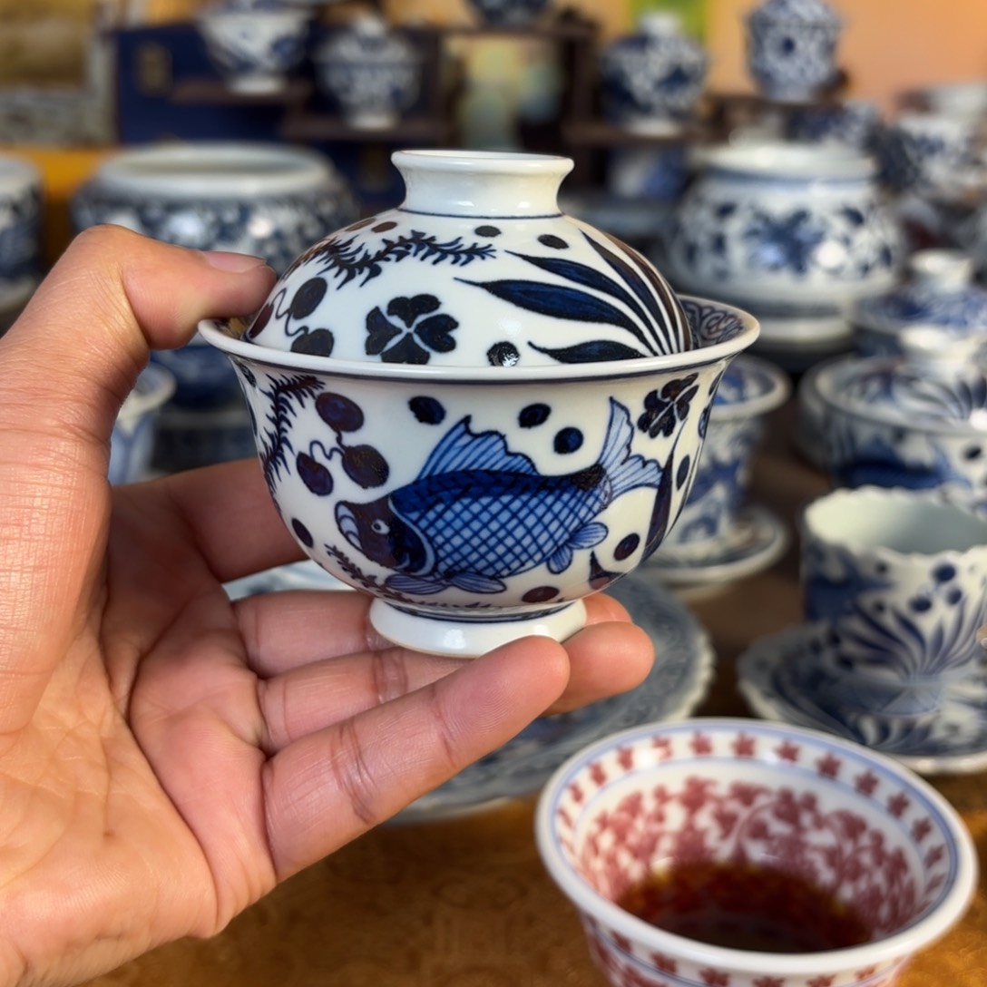 景德镇手工手绘茶具