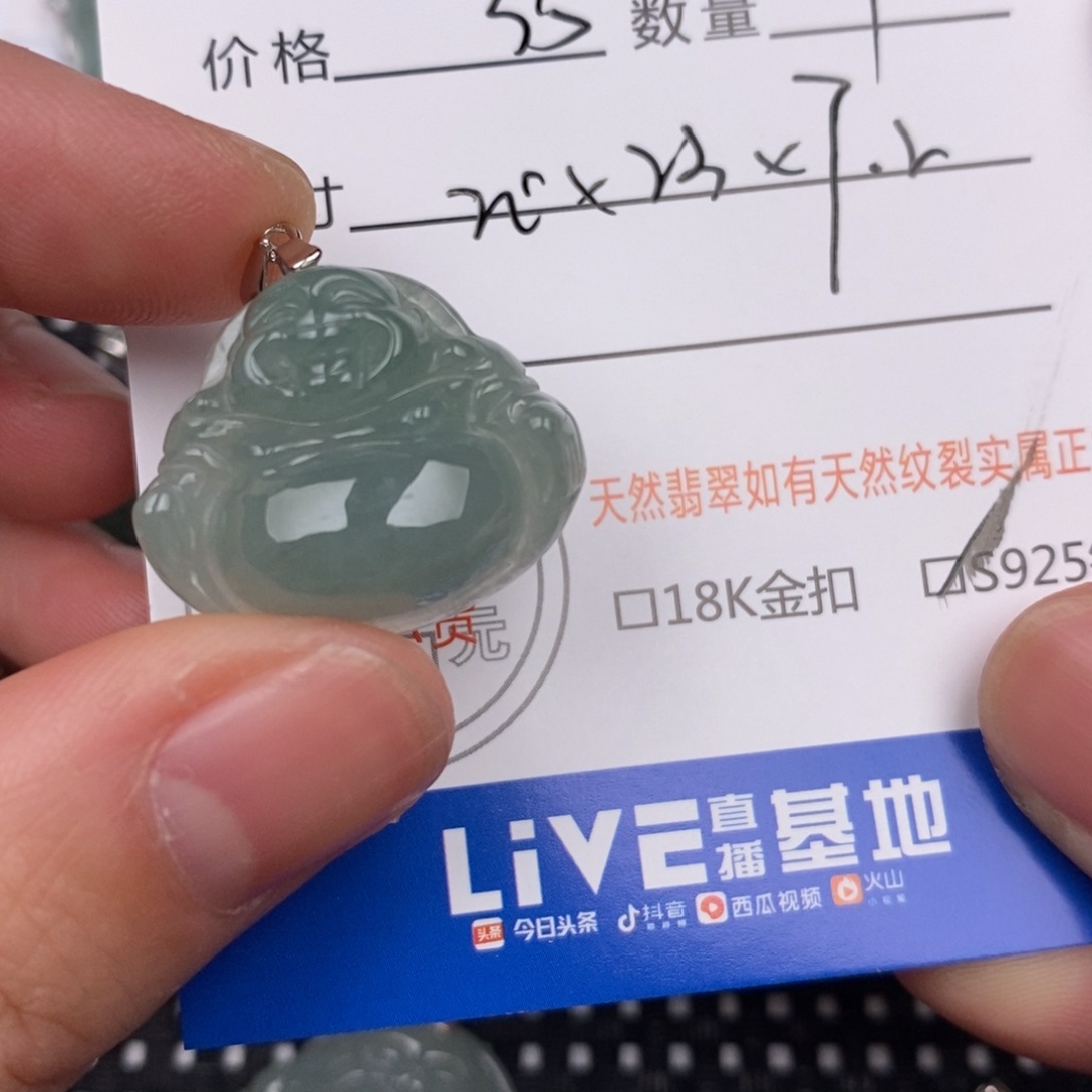 翡翠银S925镶嵌颈饰