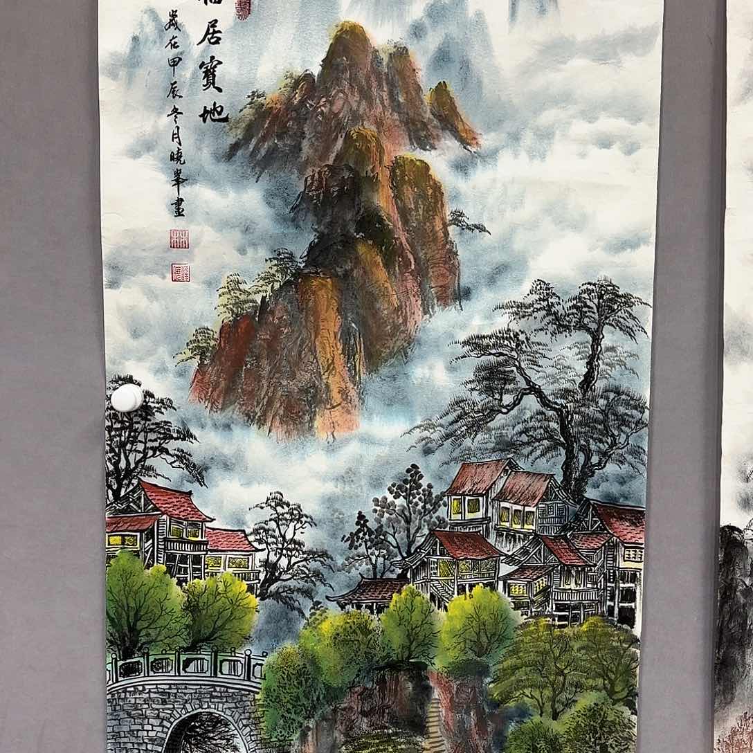 国画国画纯手绘作品请放心去藏