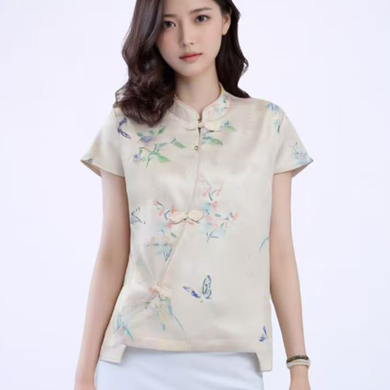 [201-300合集]上衣气质百搭时尚新中式国风夏季女装