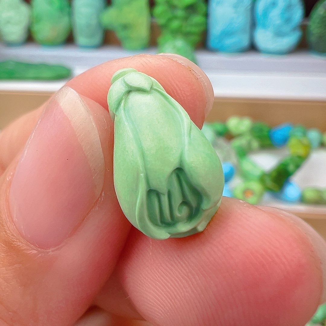 未镶嵌绿松石项链