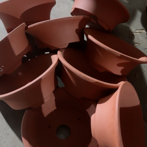 紫砂花盆100-9。22-8。