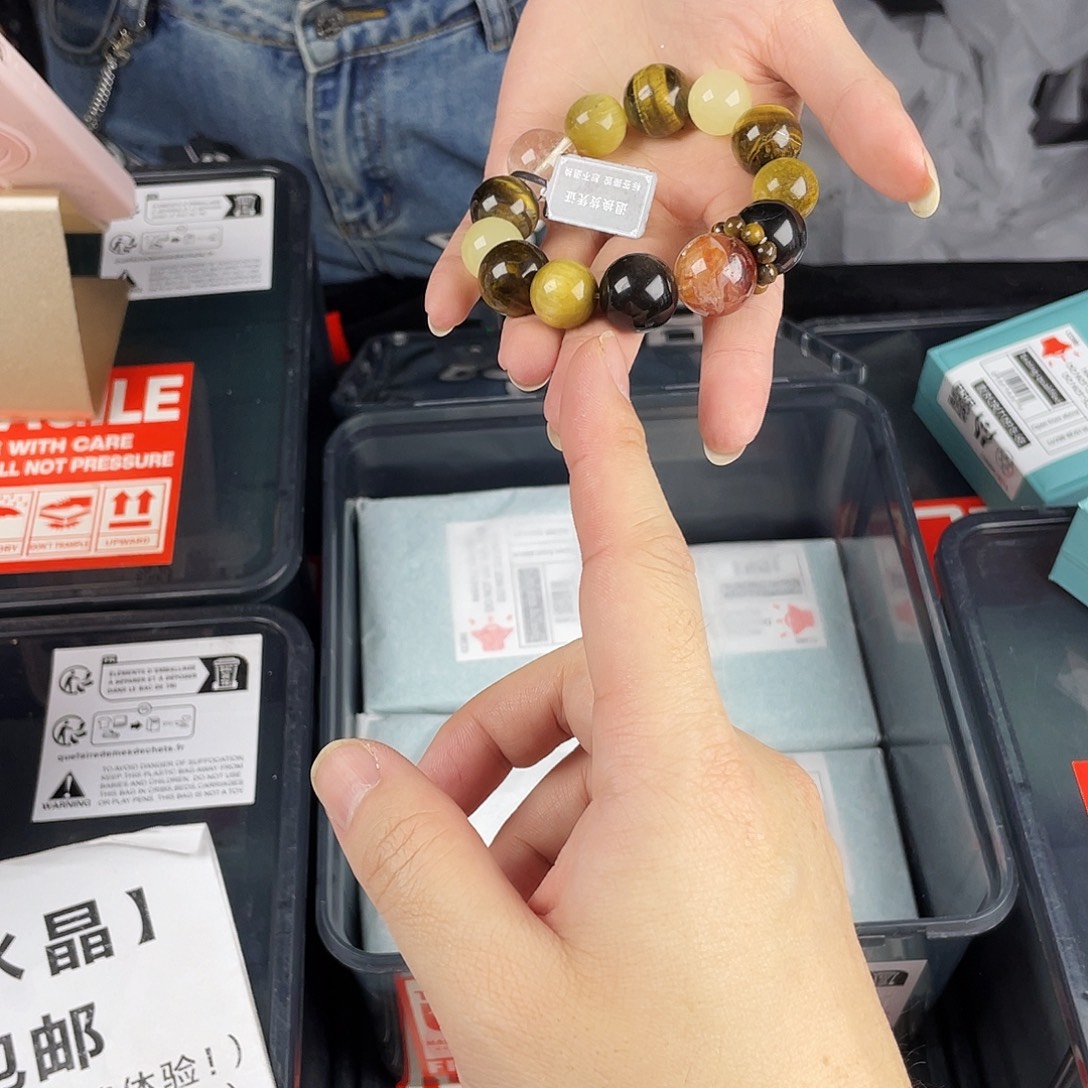 银S925镶嵌手链水晶