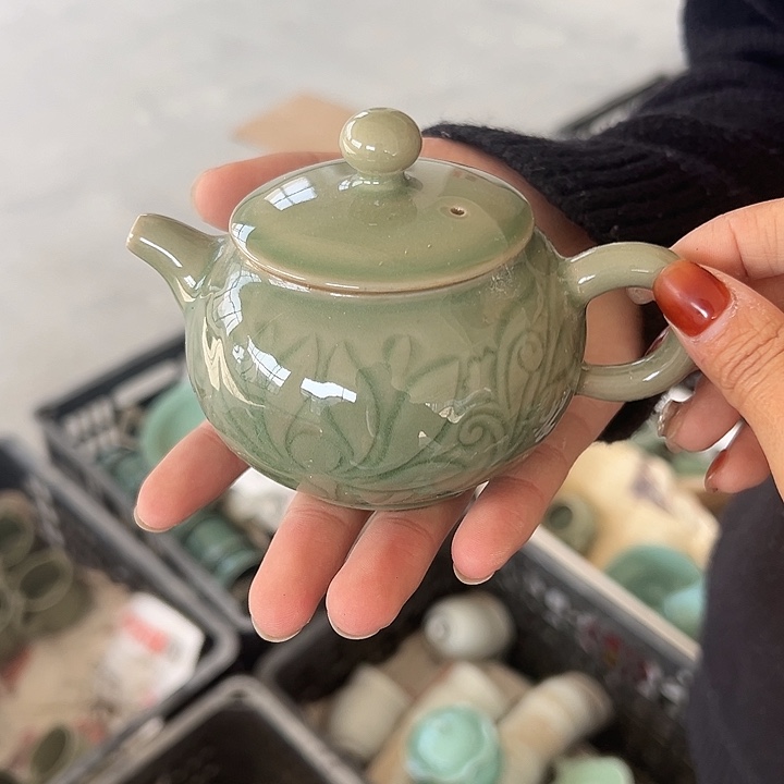 小米茶器龙泉青瓷