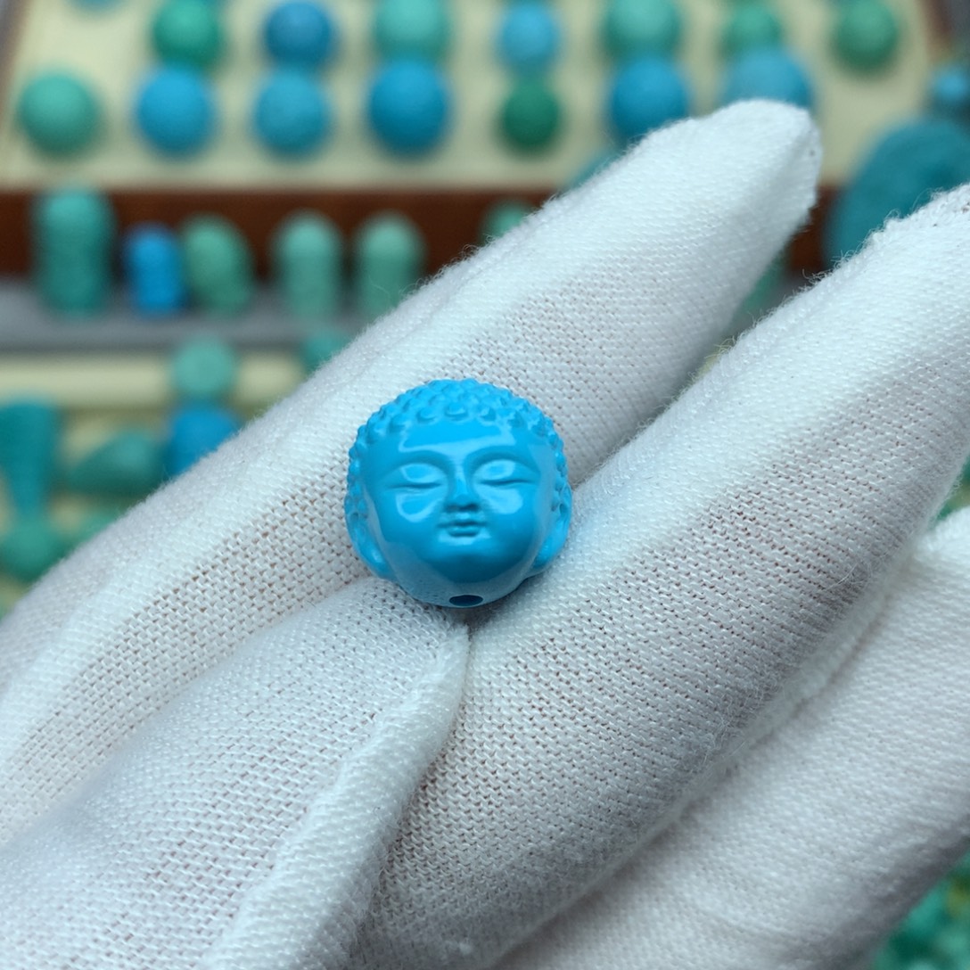 高瓷蓝卡12宝宝佛头