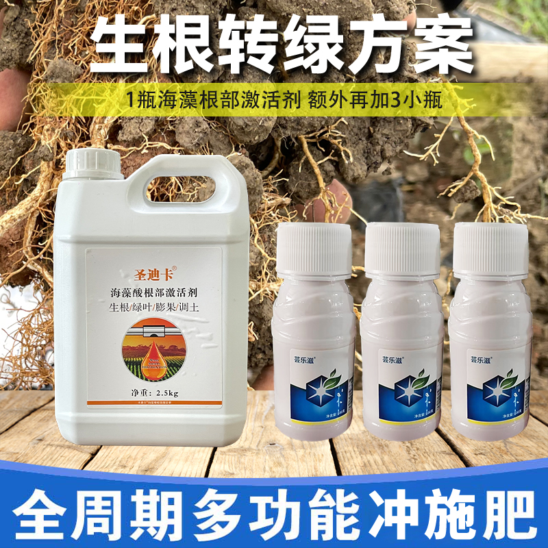 【直播专属】生根转绿有机质水溶肥促根生根养根护根调土