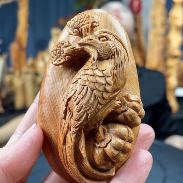 柏木（崖柏）手把件