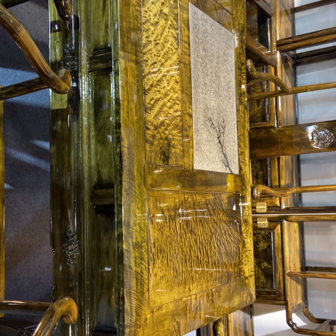 楠木茶桌七件套1.58米