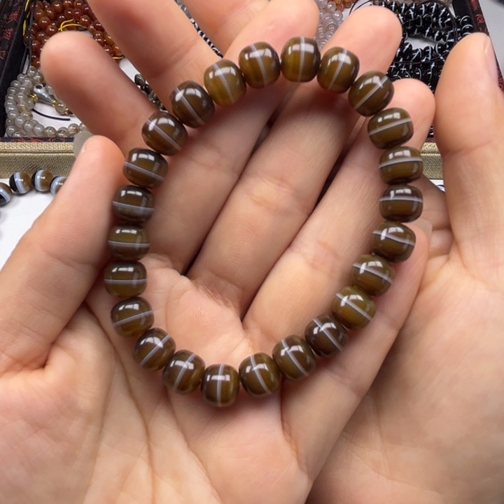 玛瑙/玉髓未镶嵌手链