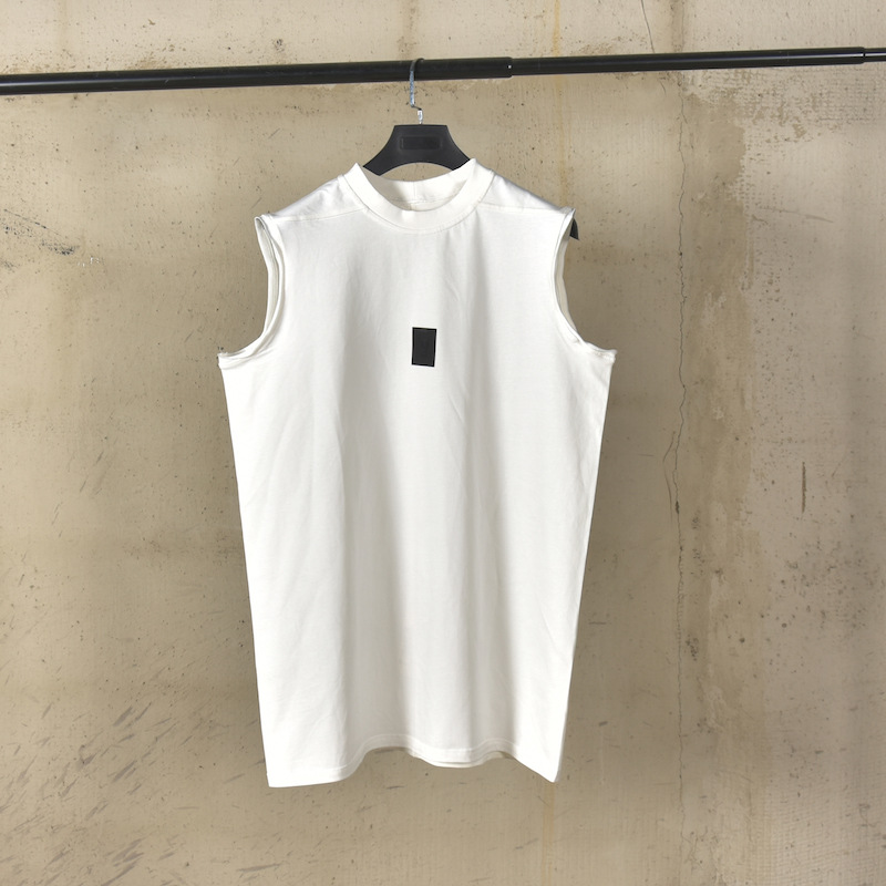 夏季新款字母休闲坎肩背心男士潮牌美式透气纯色简约