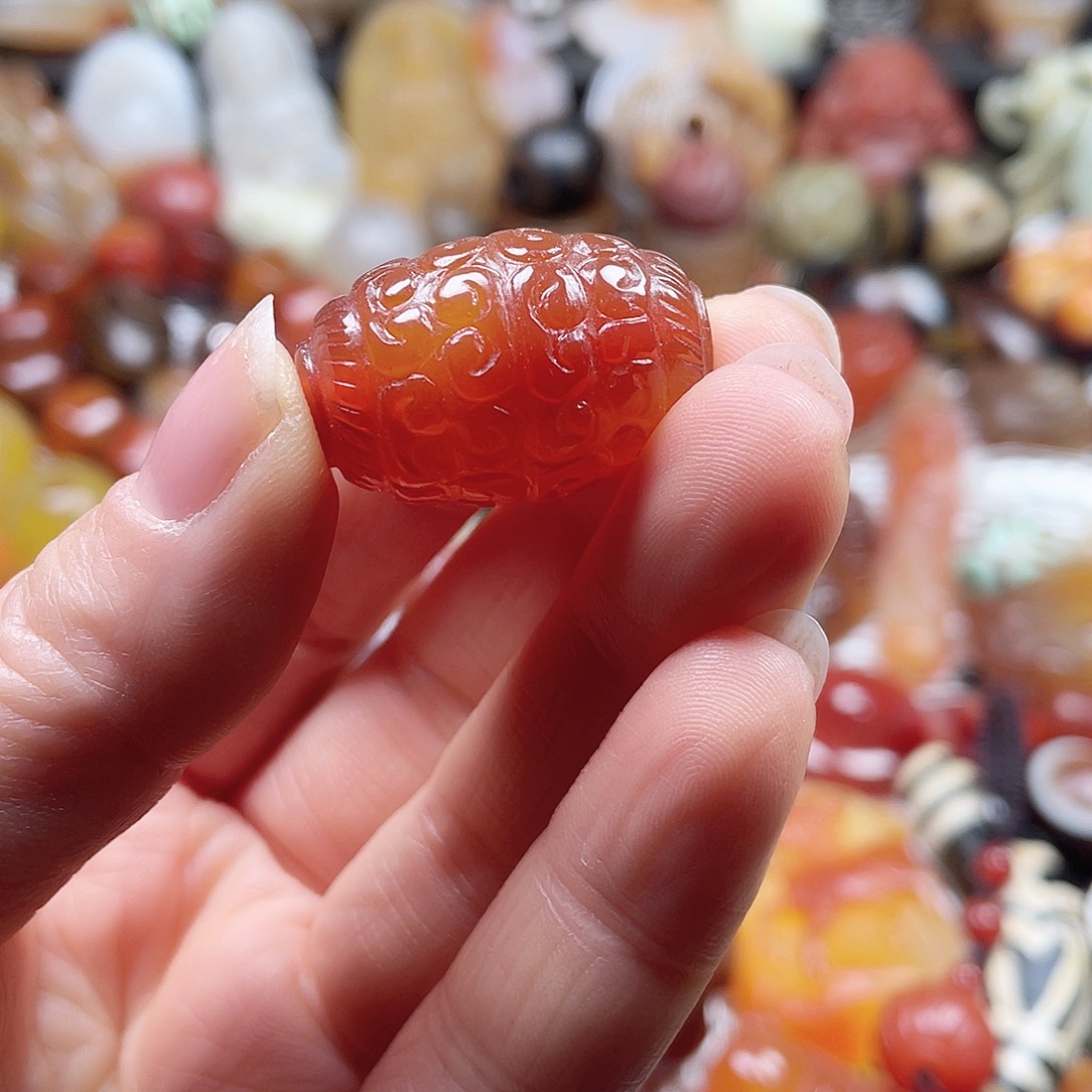 玛瑙/玉髓挂件未镶嵌