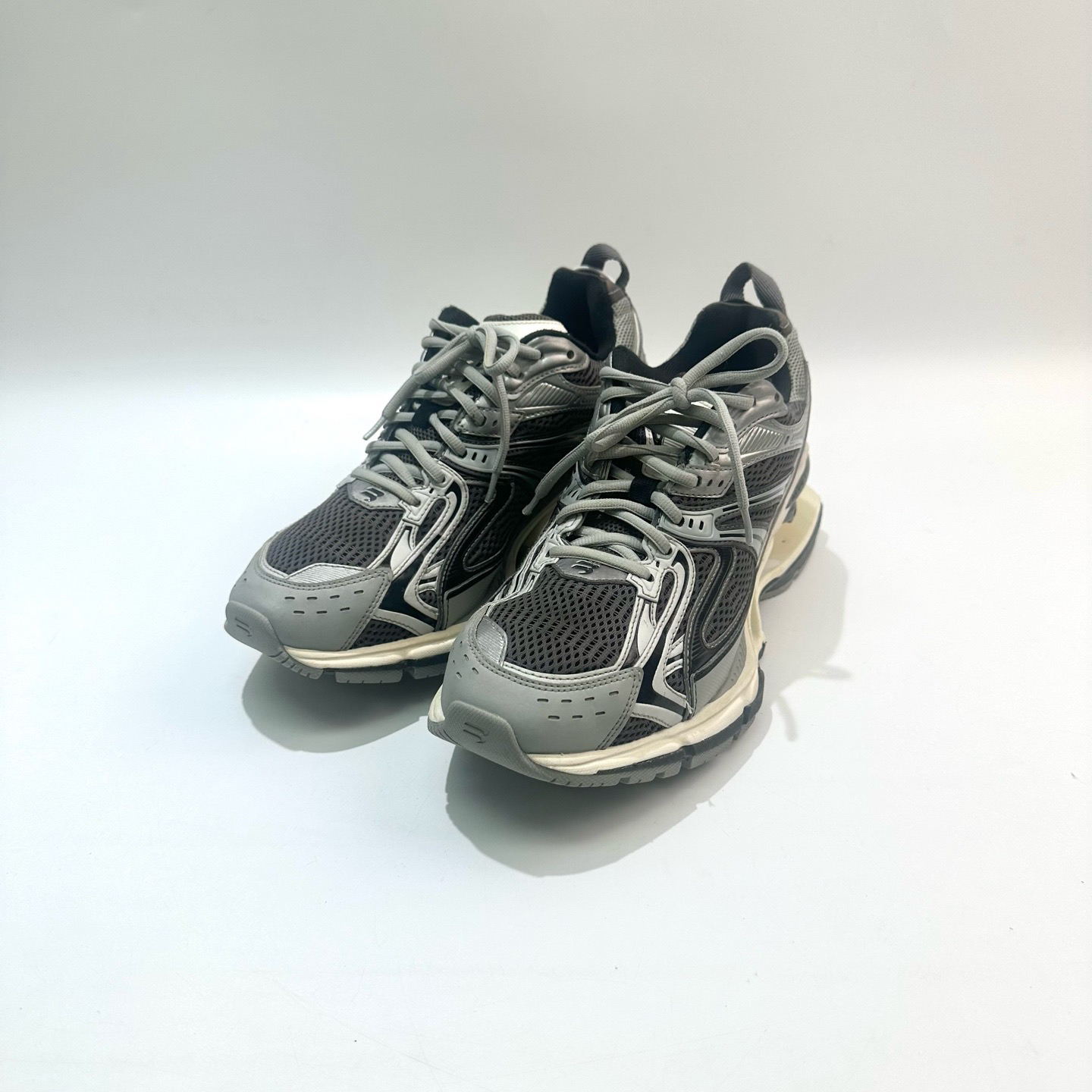 99新 Balenciaga/巴黎世家 41码 灰色X-Pander弹簧鞋 SY0898