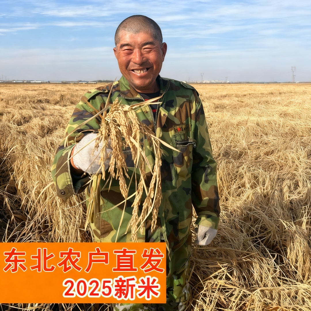 小庄家 农家笨磨米不抛光  更有营养健康   10斤