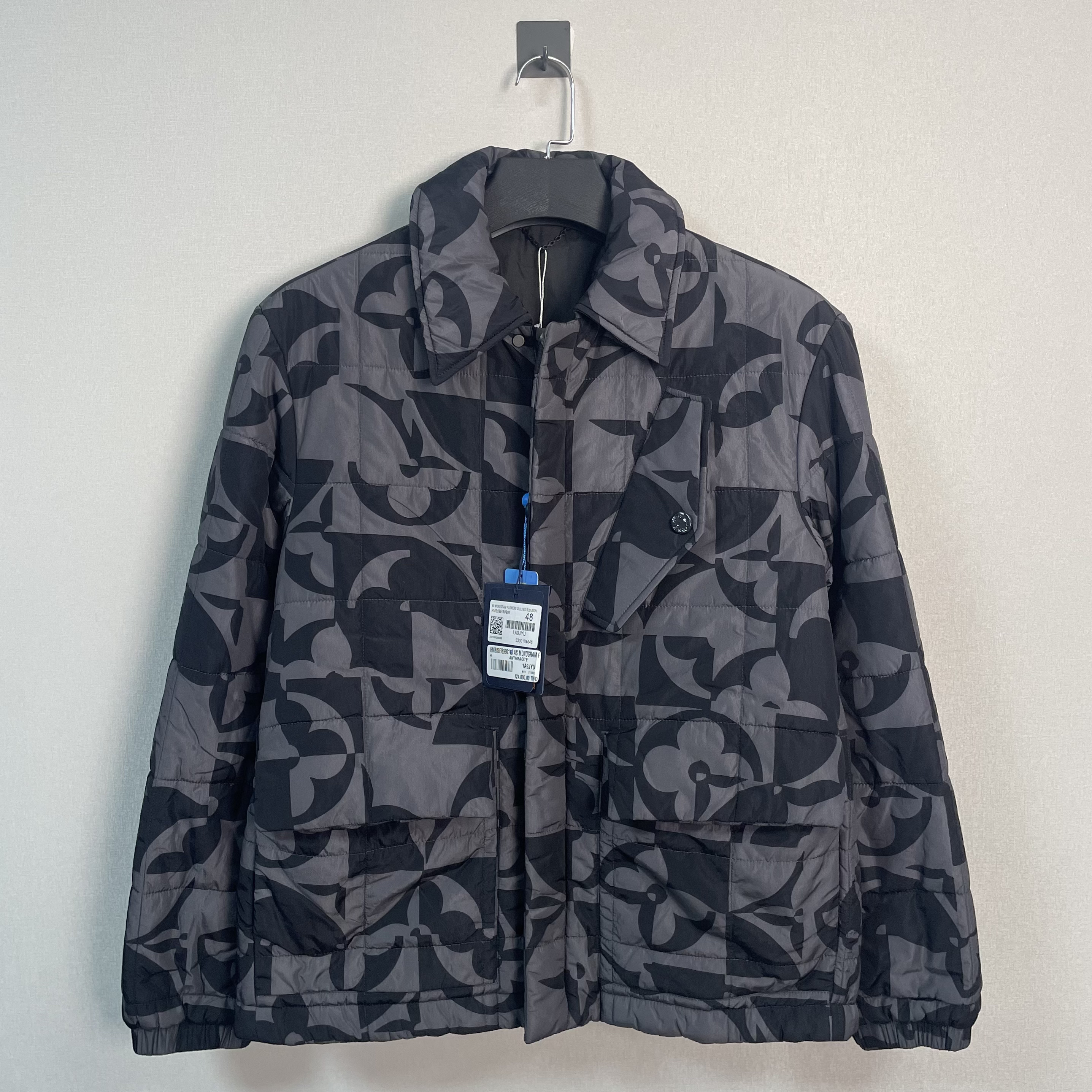 未使用 LouisVuitton/路易威登 图案满印棉服/48码/原吊牌/28800