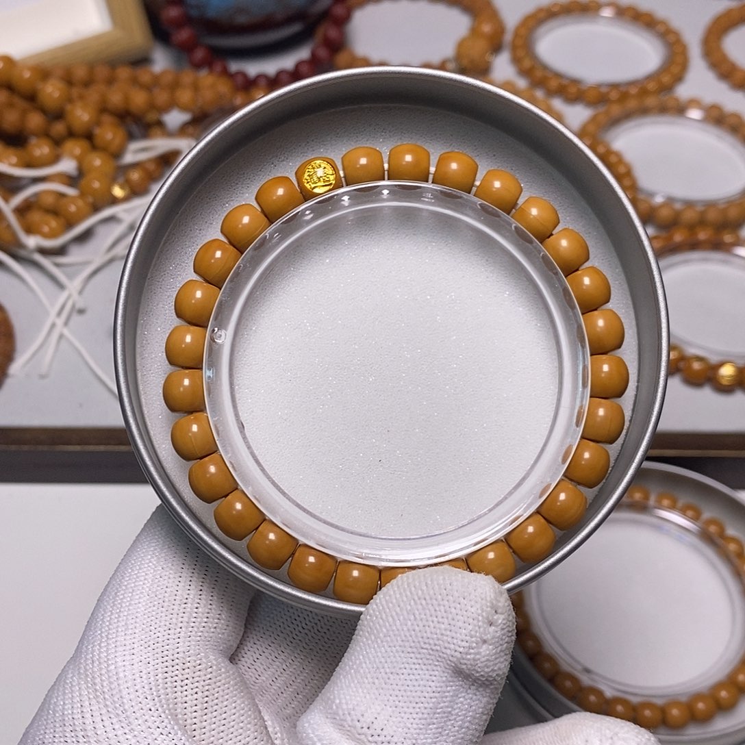 手串猴头核桃金标直切8左右48号