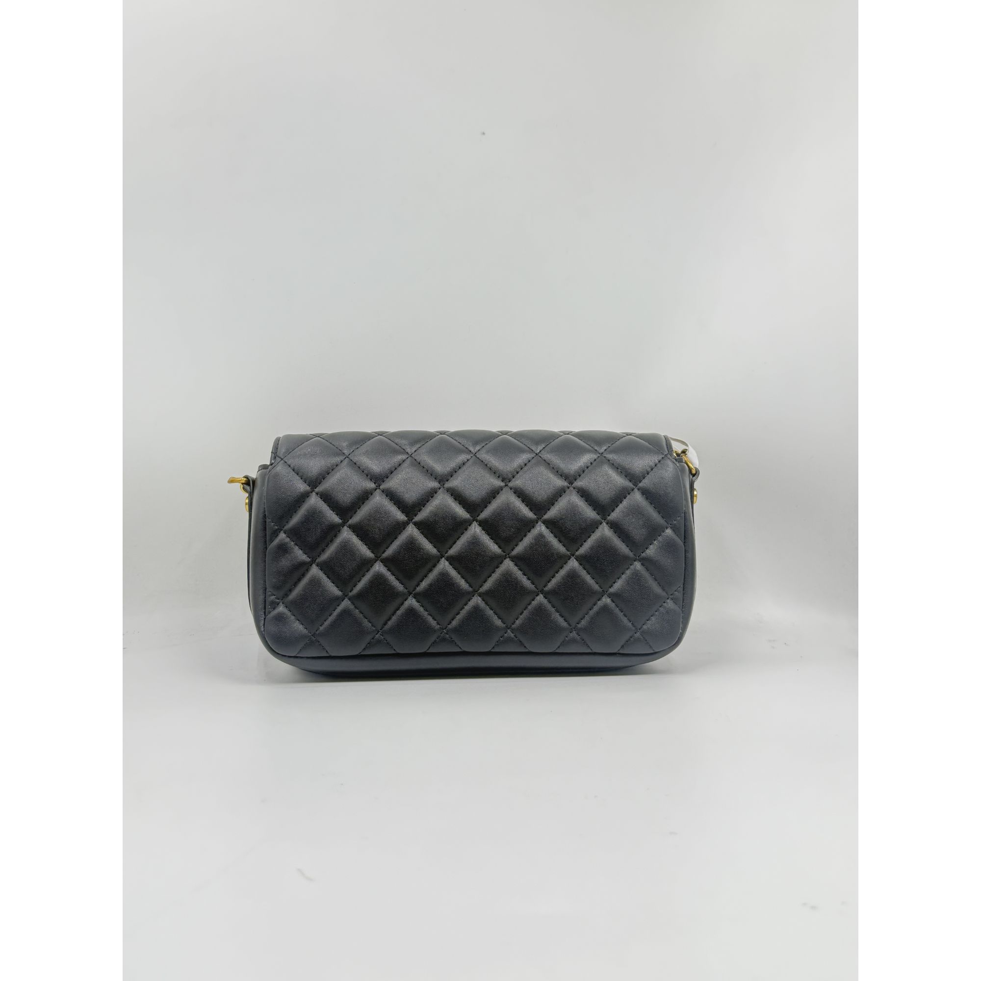 LQ-25新款埃及【奢华风】黑金斜挎黑色23cm-10857