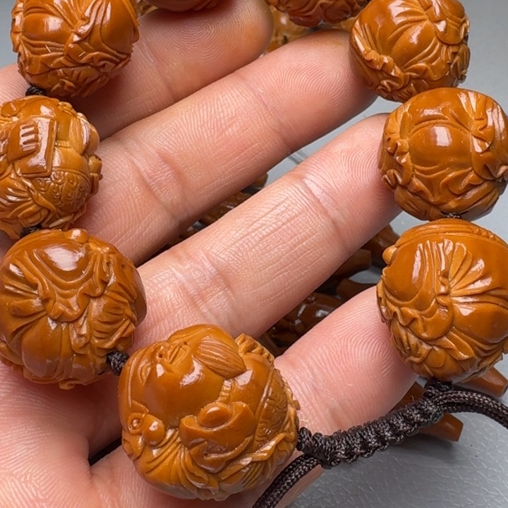 橄榄核手串月***祸橄榄核666