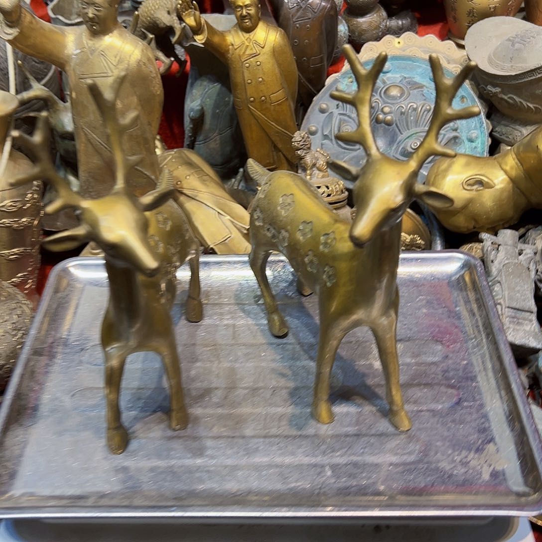 黄铜材质文房摆件