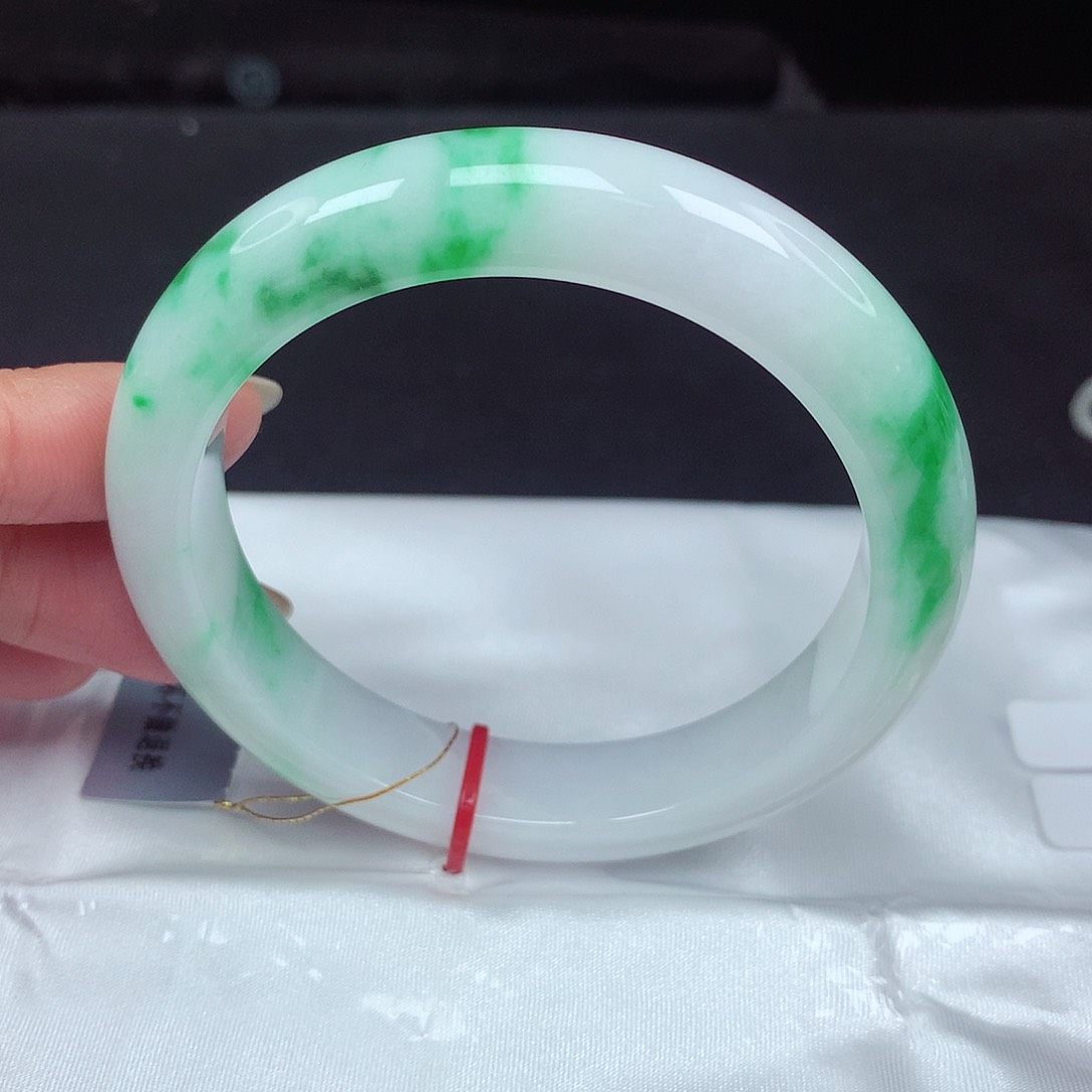 未镶嵌手镯翡翠58圈946