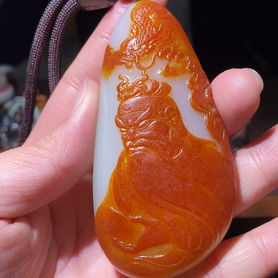 和田玉挂件未镶嵌