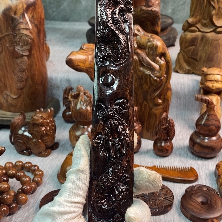 黄花梨/降香黄檀方****g镇尺