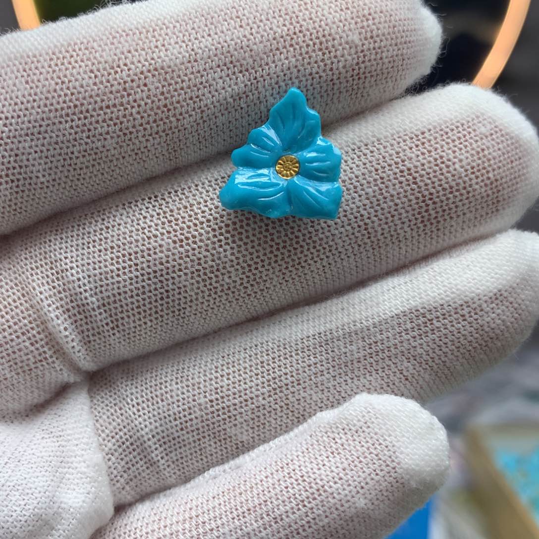 绿松石挂件未镶嵌