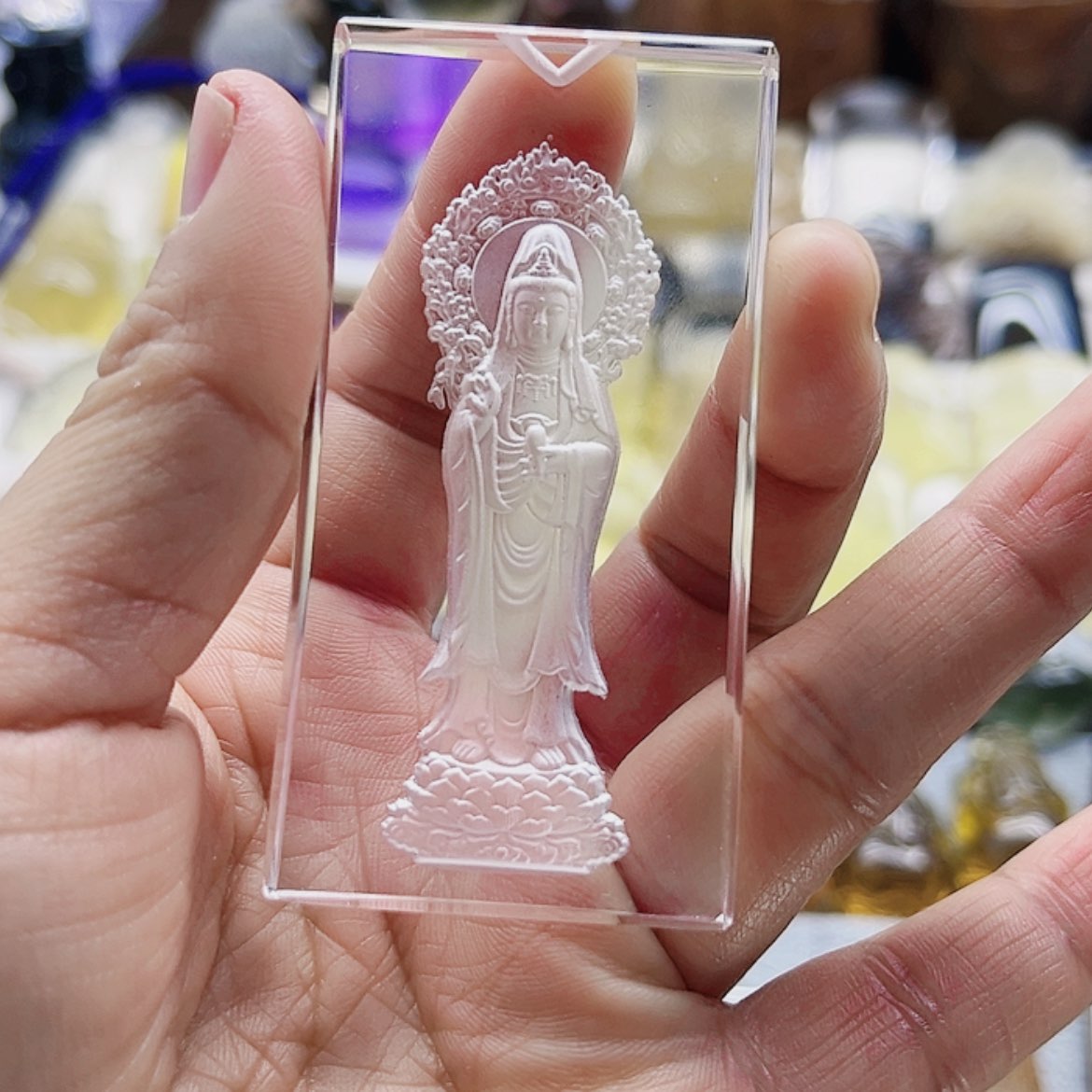 【闪购商品】水晶观音吊坠未镶嵌