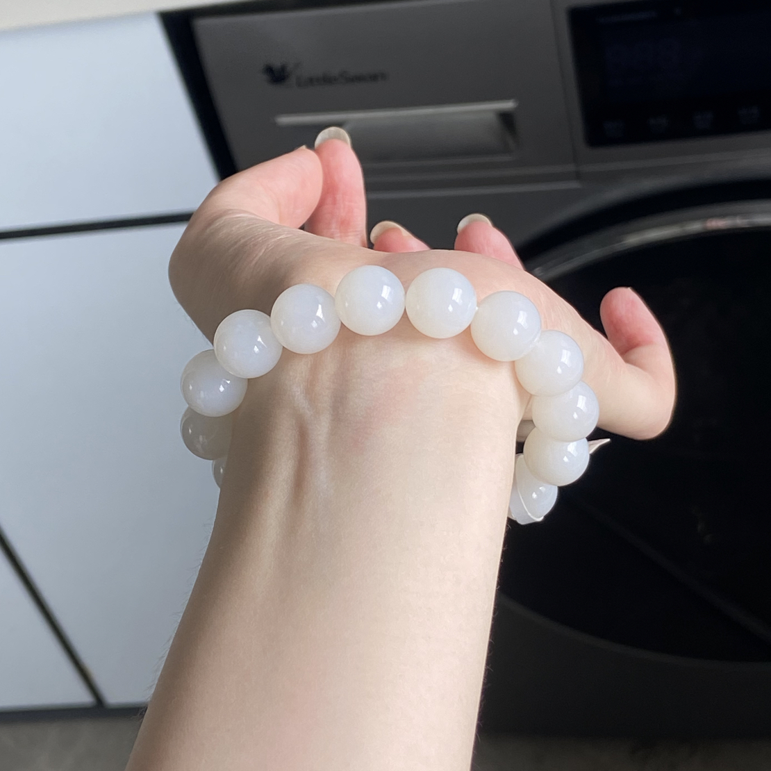 12mm圆珠手串女士单圈时尚