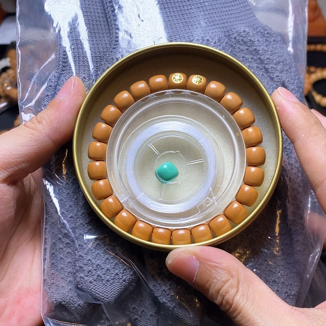 猴头核桃手串双18k金标问道老邢9左右全品271号