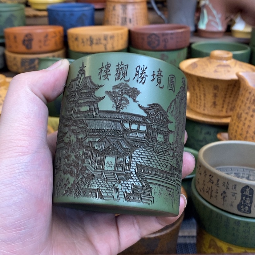 【闪购商品】紫砂杯子宜兴全手工紫砂杯