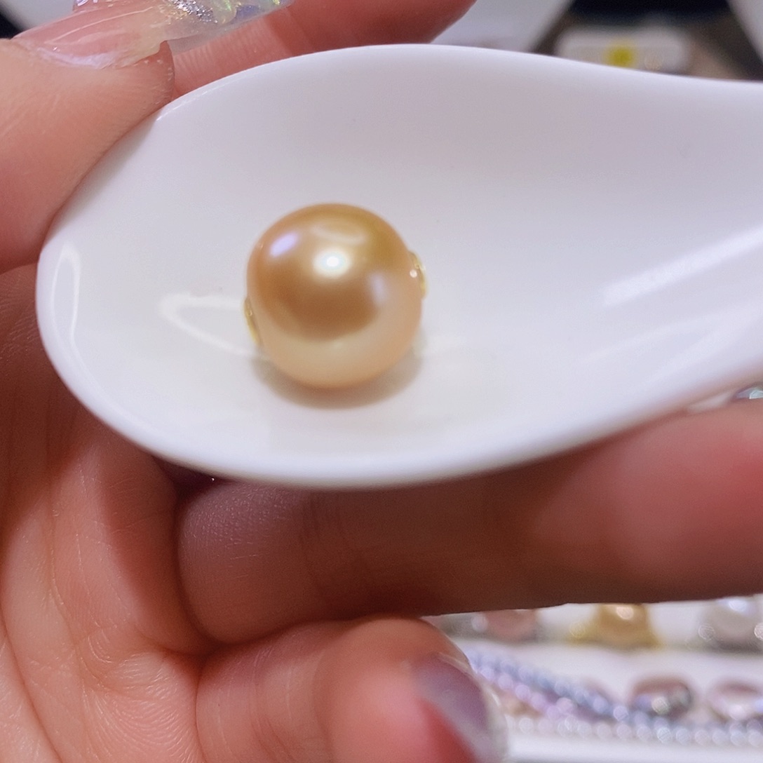 淡水珍珠颈饰银S925镶嵌