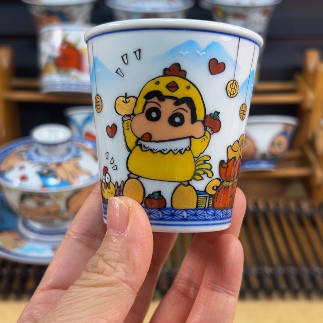 那***3景德镇陶瓷手工手绘