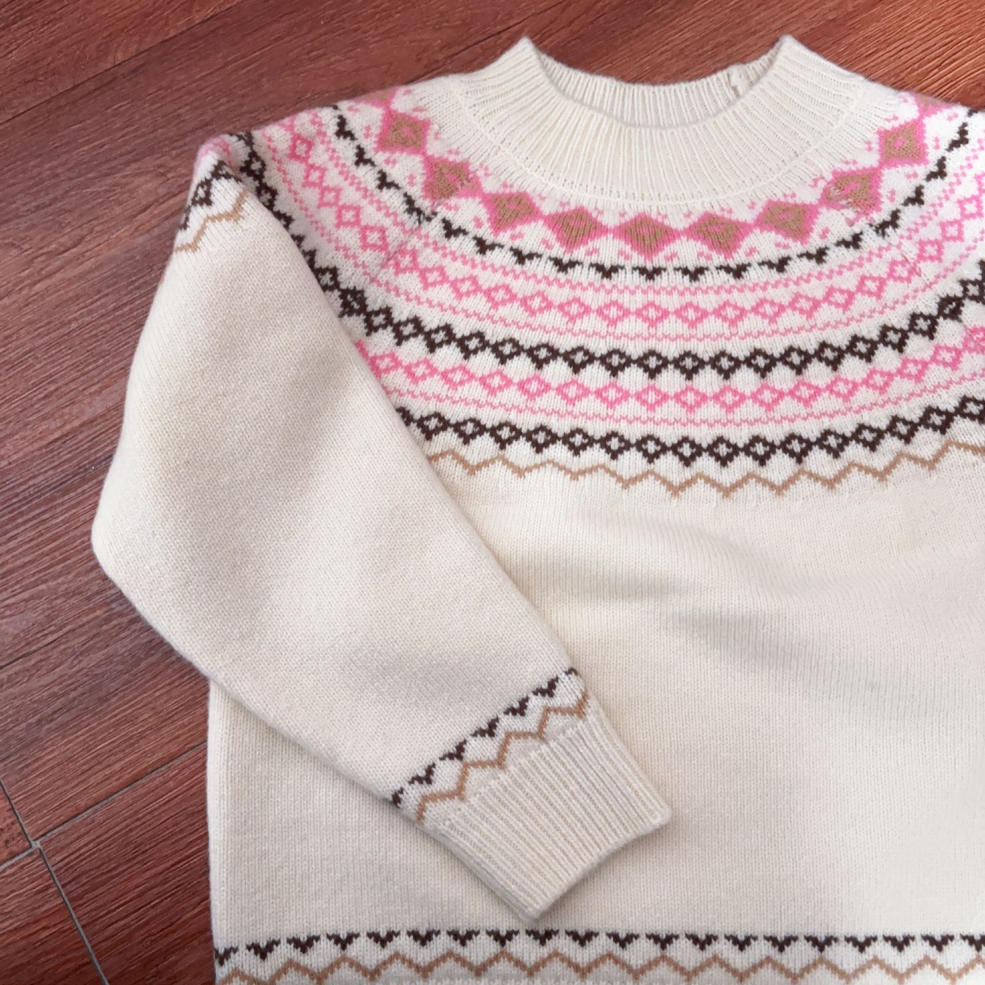 X(101)纯羊毛100 毛衣福利童装