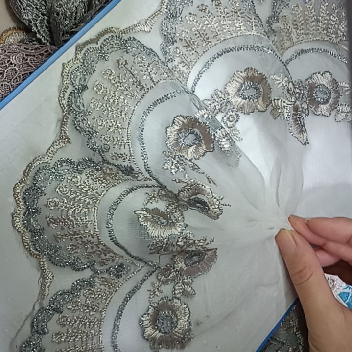 茶***风13米左右刺绣花边辅料装饰品