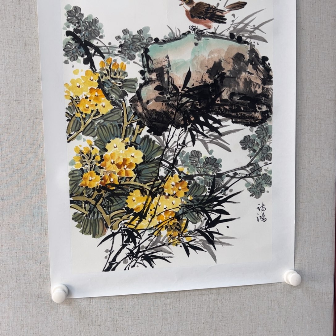 国画亲笔手绘原创作品