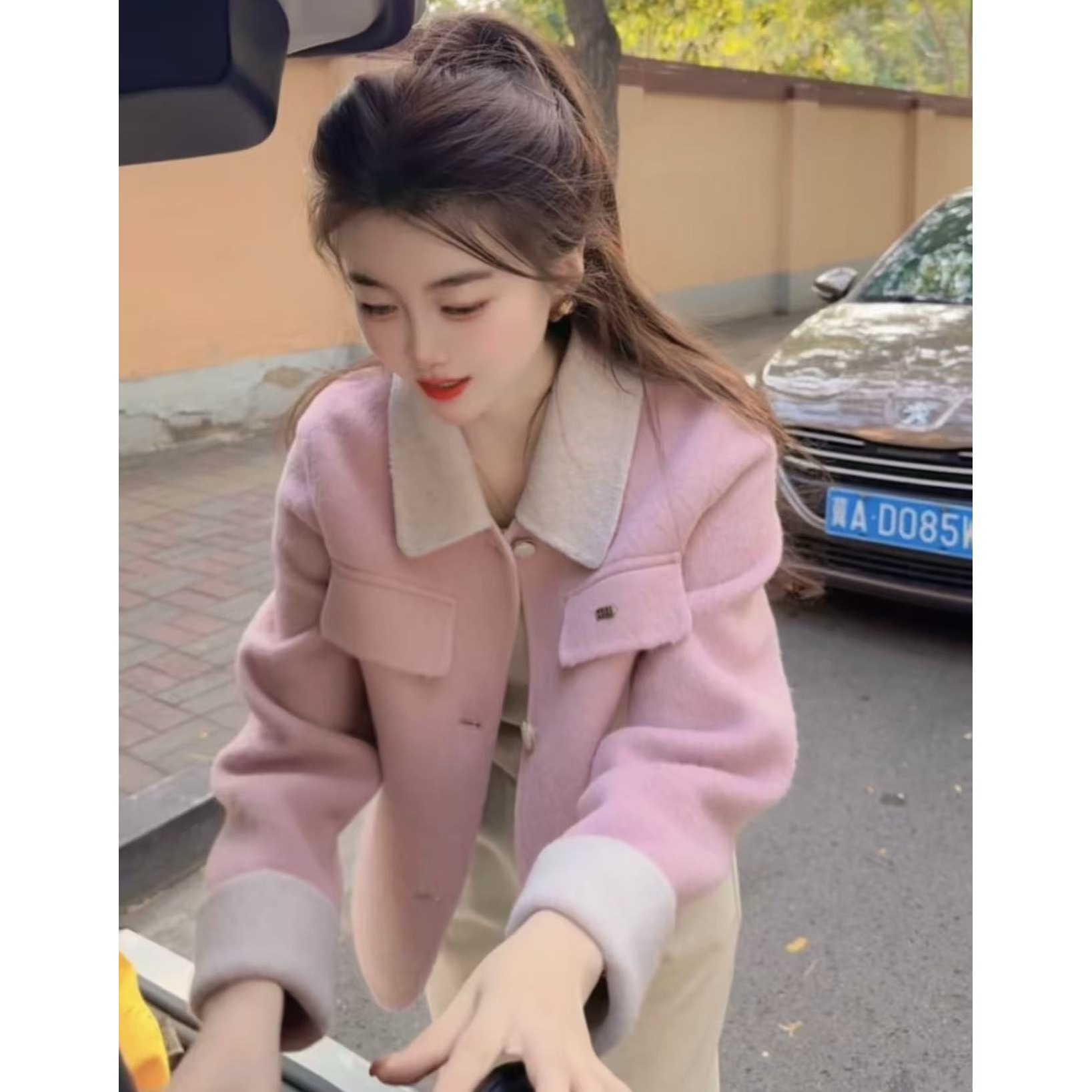 『半糖云朵H』时尚气质百搭外套661586