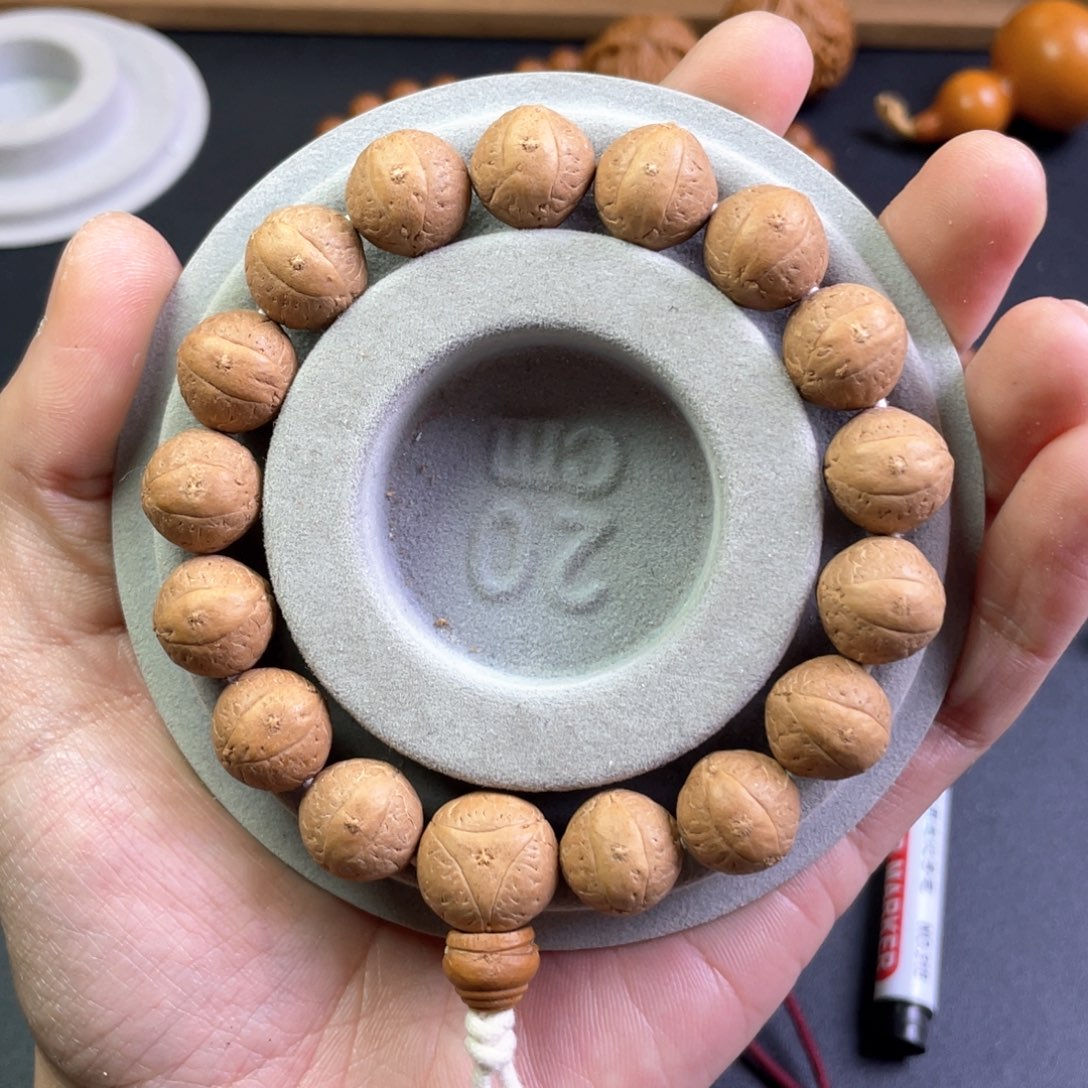 凤眼菩提手串14左右尺寸k10凤眼菩提D23同树大眼