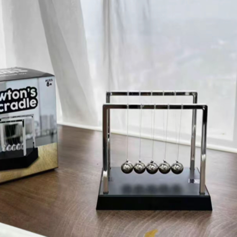 牛顿撞球磁悬浮非永动桌面创意家居装饰品摆件 微瑕疵