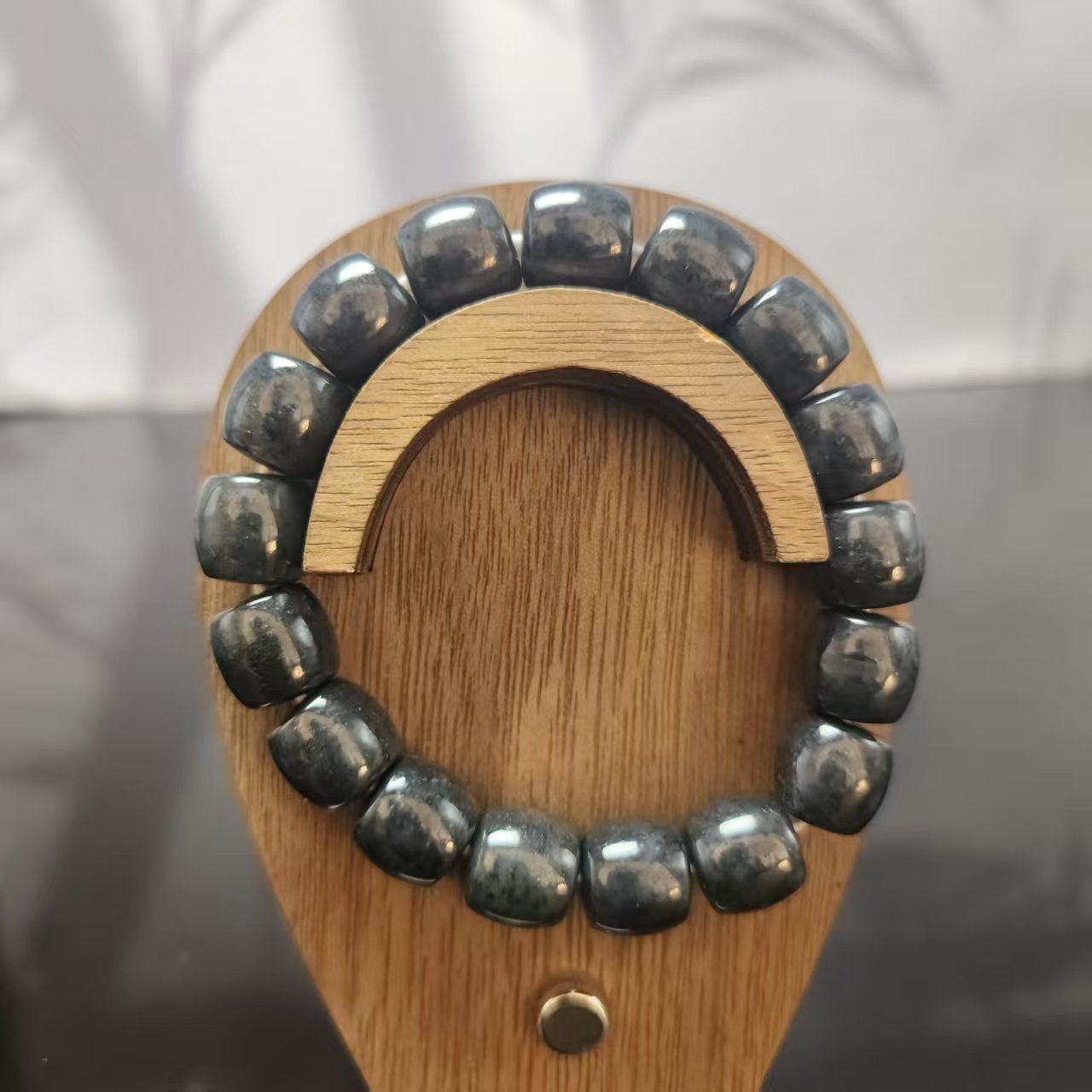 和田玉桶珠手串（卡12）1926