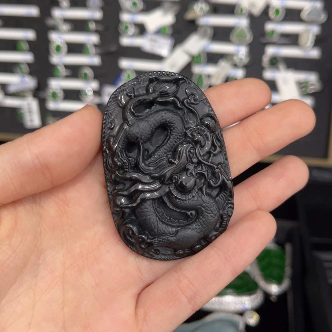 翡翠戒指银S925镶嵌T****儿翡翠吊坠