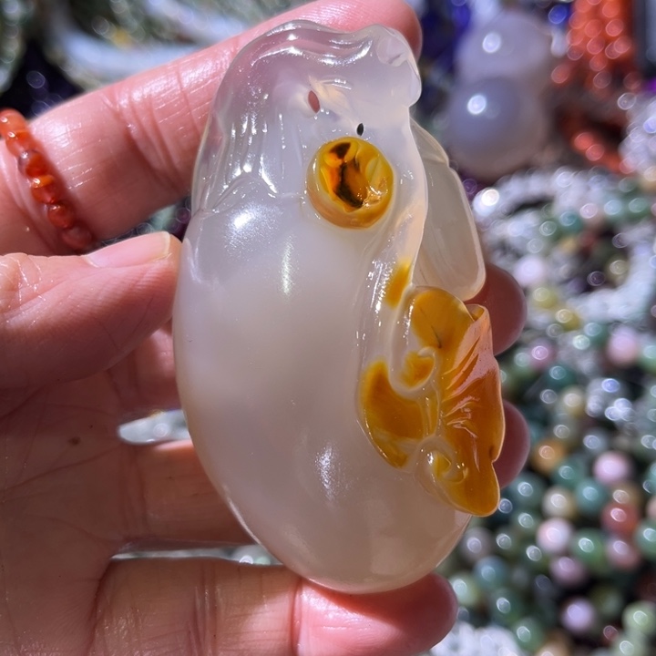 溱***濛玛瑙/玉髓未镶嵌手链