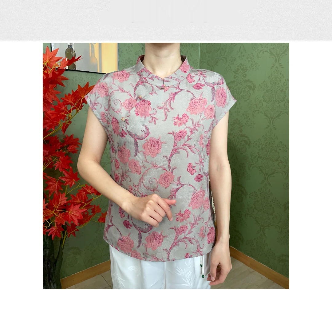 883 新款中式国风时尚洋气显瘦休闲上衣