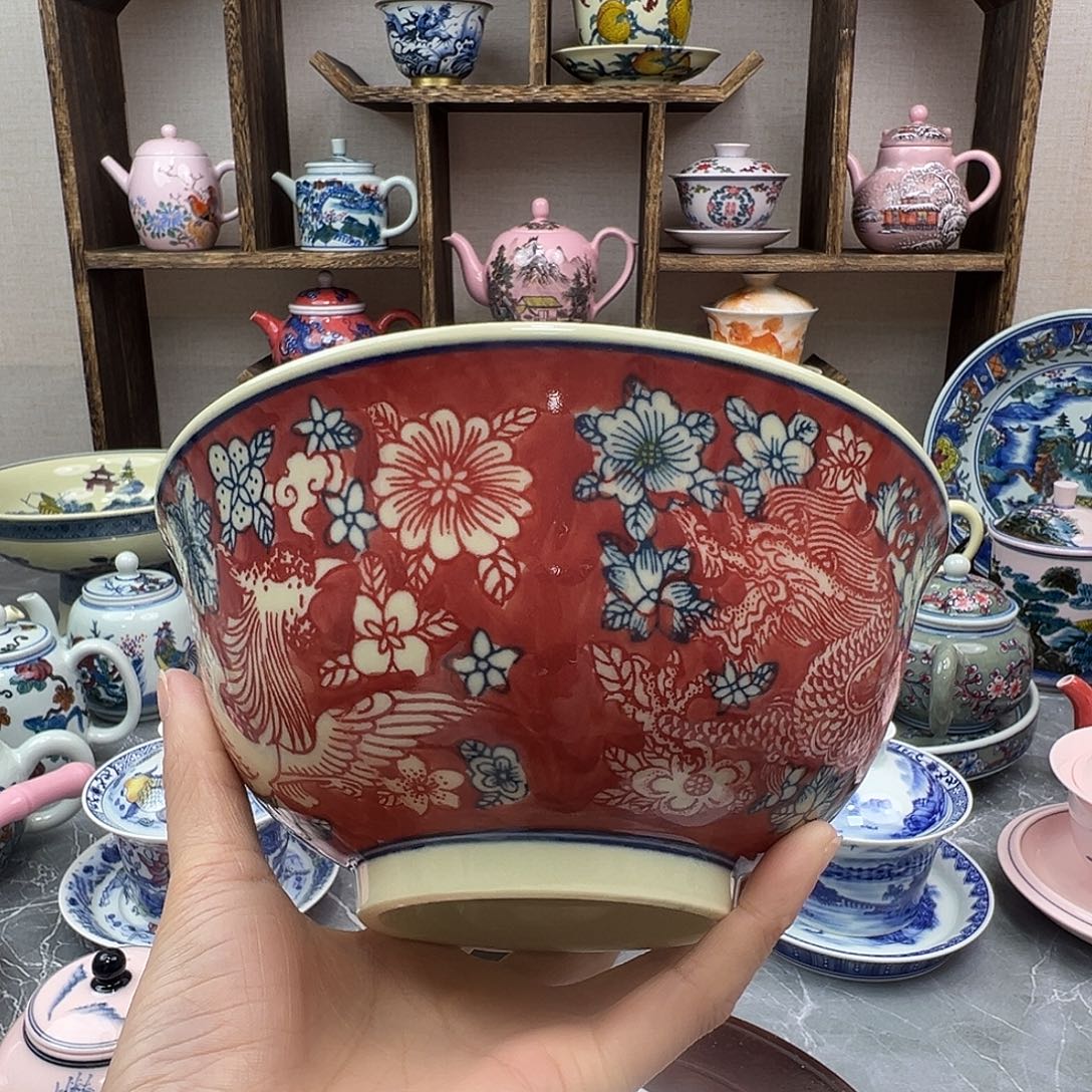 摆件陶景德镇陶瓷567老厂瓷75