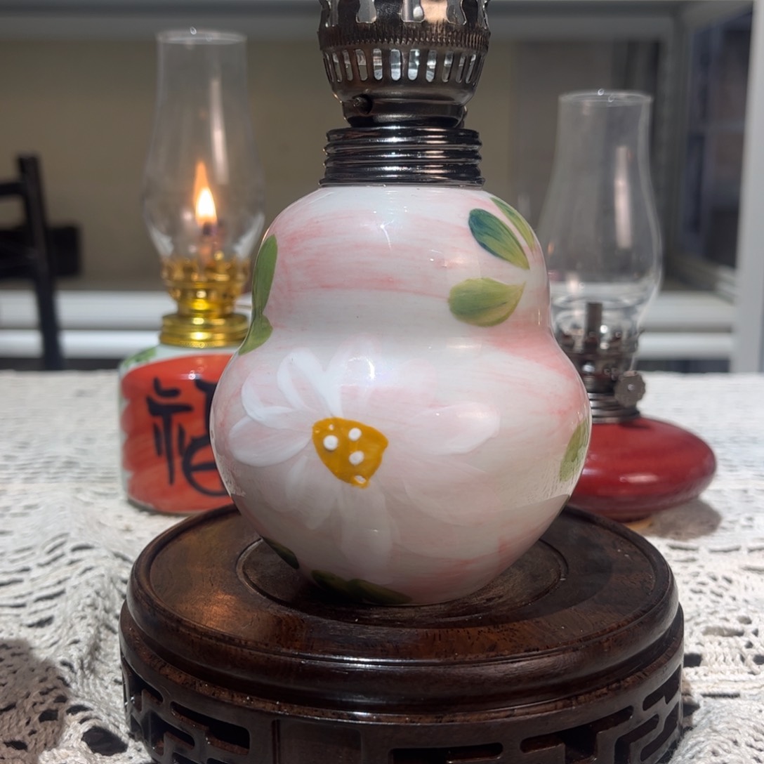 摆件景德镇陶瓷香薰灯